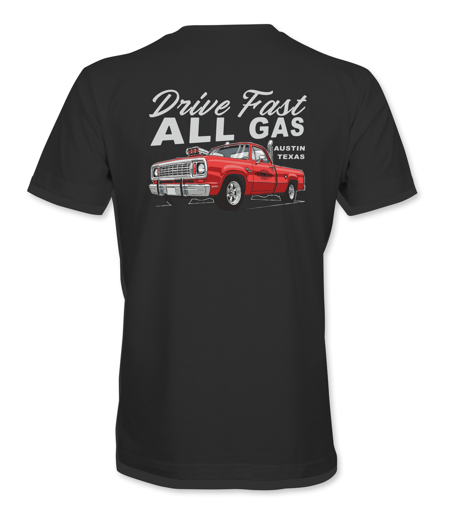 Drive Fast All Gas Express Premium T-Shirt