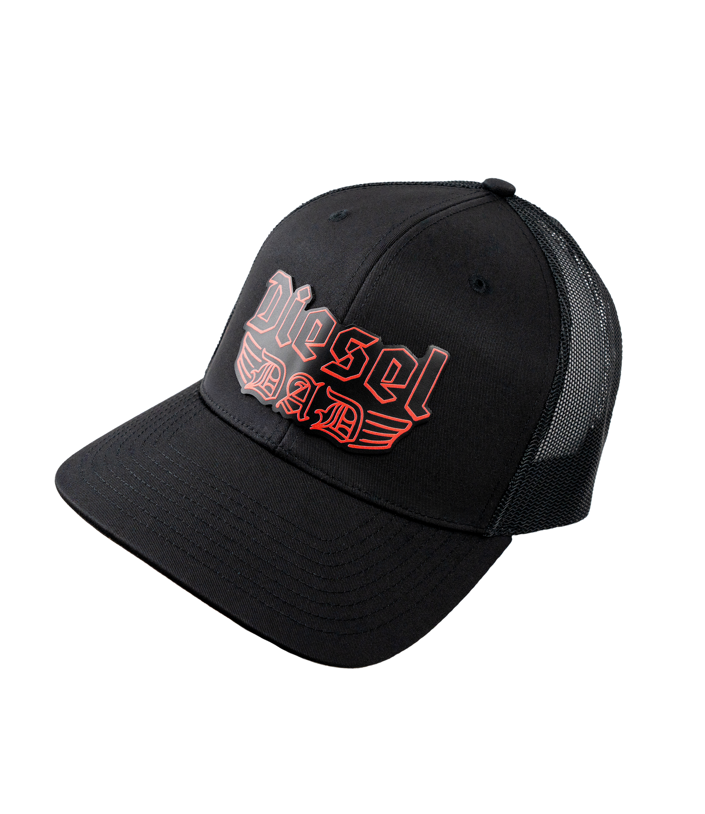 Drive Fast All Gas Diesel Dad Patch Hat - Richardson 112