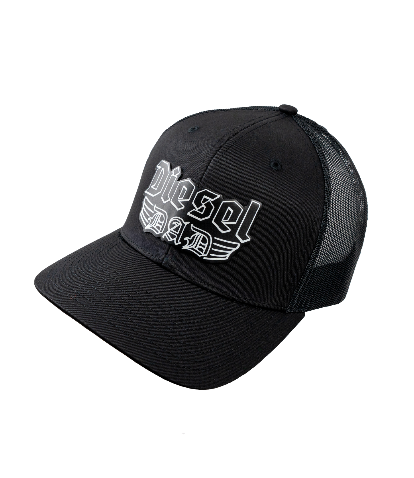 Drive Fast All Gas Diesel Dad Patch Hat - Richardson 112
