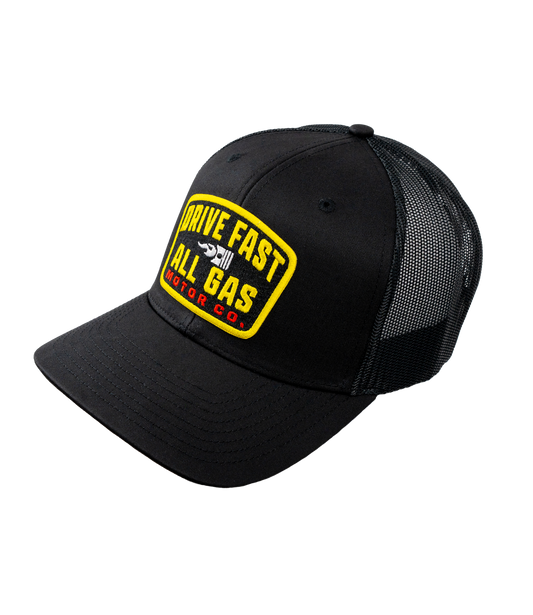 Drive Fast All Gas Motor Co. Hat - Richardson 112