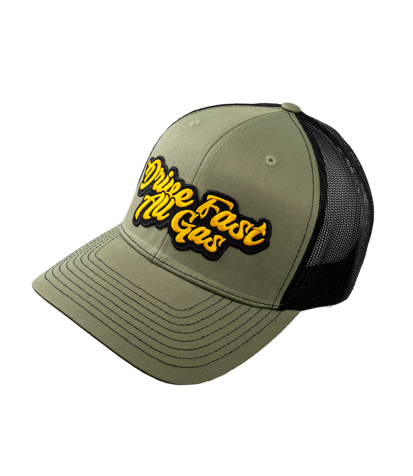 Drive Fast All Gas Patch Hat - Richardson 112