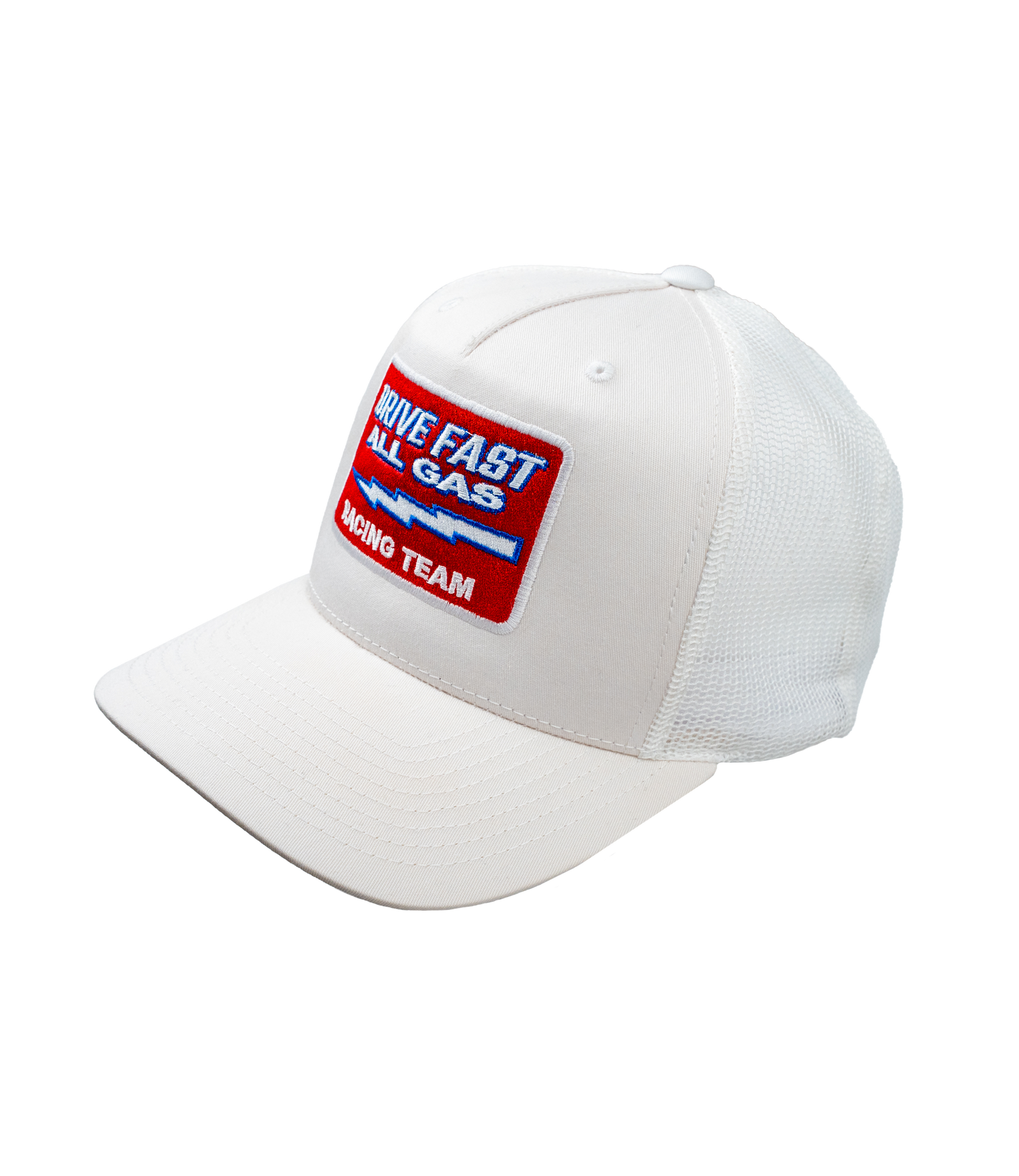 Drive Fast All Gas Racing Team Embroidered Hat