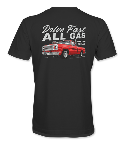 Drive Fast All Gas Express Premium T-Shirt
