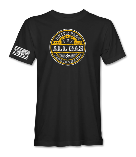 Distressed Drive Fast All Gast T-Shirt