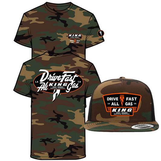 KING X ALL GAS CAMO BUNDLE | ORANGE