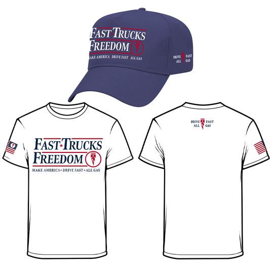 FAST TRUCKS AND FREEDOM BUNDLE | BLUE AND WHITE