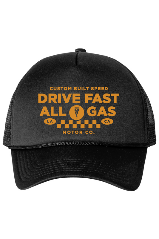 ALL GAS MOTOR CO TRUCKER | BLACK