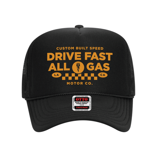 ALL GAS MOTOR CO TRUCKER | BLACK