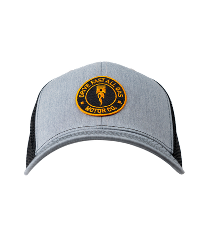 Drive Fast All Gas Piston Patch Hat - Richardson 112