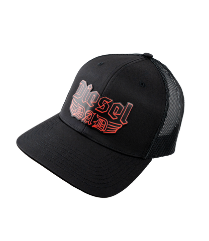Drive Fast All Gas Diesel Dad Patch Hat - Richardson 112