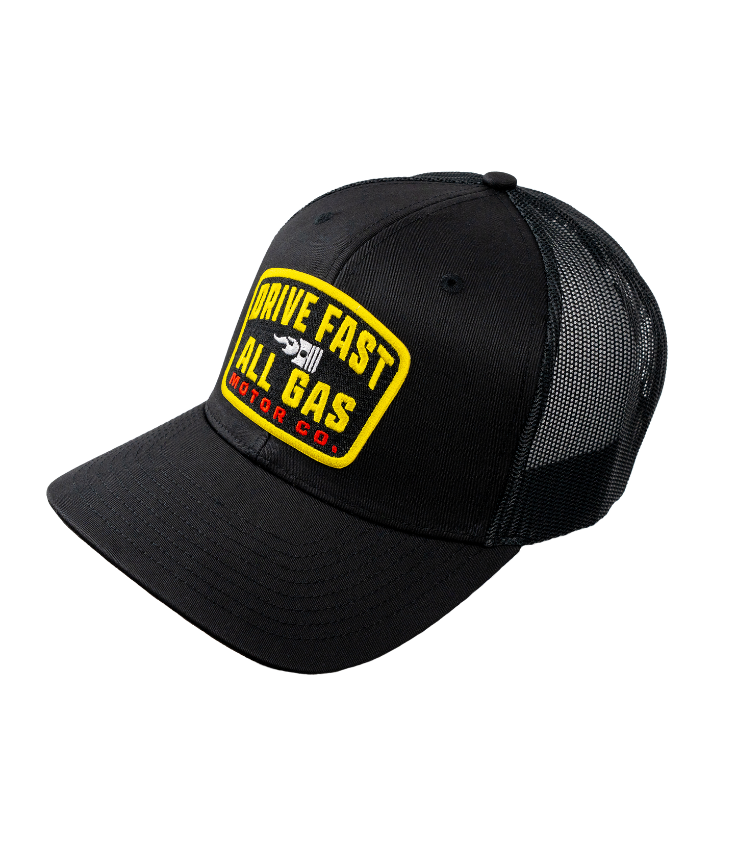 Drive Fast All Gas Motor Co. Hat - Richardson 112