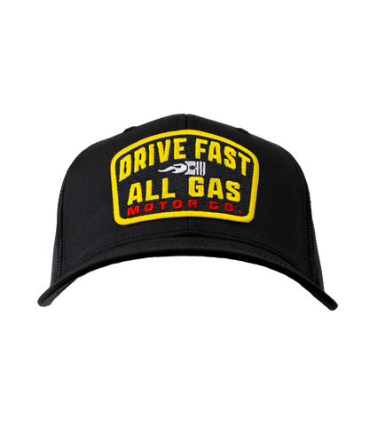 Drive Fast All Gas Motor Co. Hat - Richardson 112