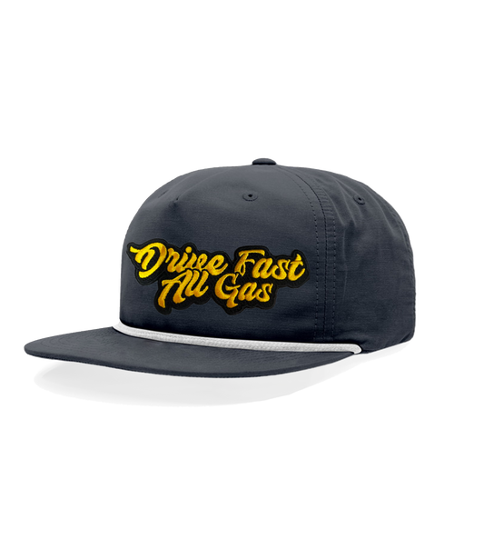 Drive Fast All Gas Patch Hat