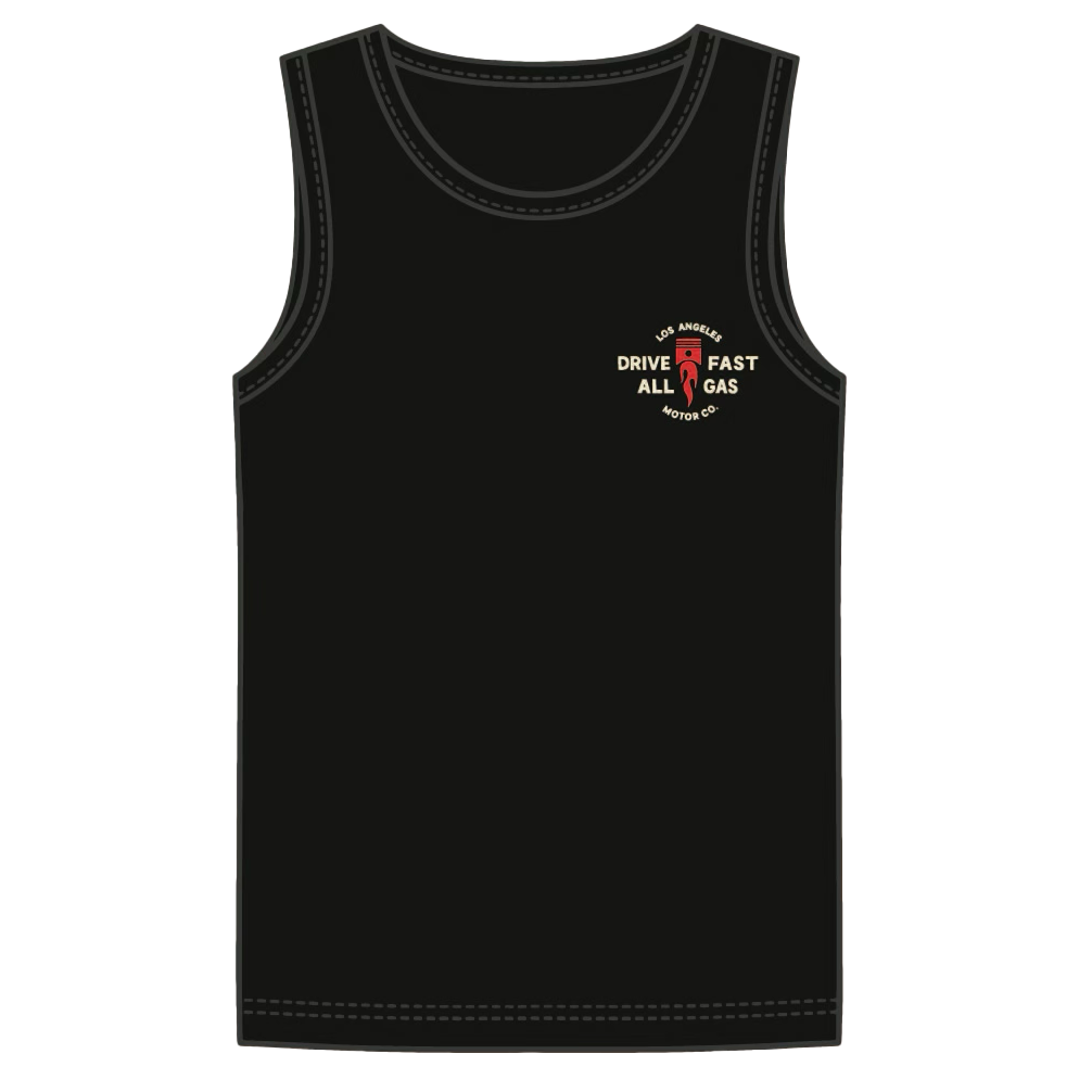 LIFE'S TOO SHORT TANK  | BLACK