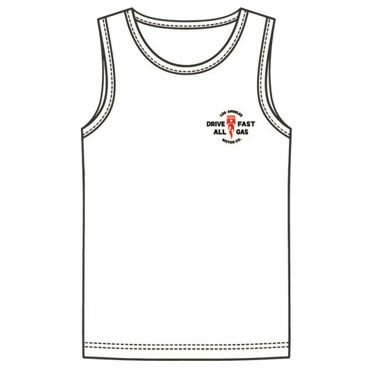 LIFE'S TOO SHORT V1 TANK  | WHITE