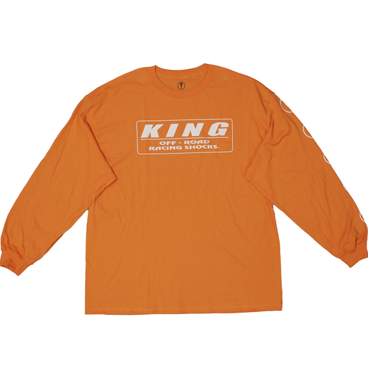 KING SHOCKS X PISTON LONG SLEEVE | ORANGE