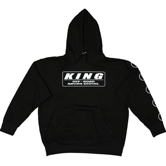 KING SHOCKS X PISTON HOODIE | BLACK