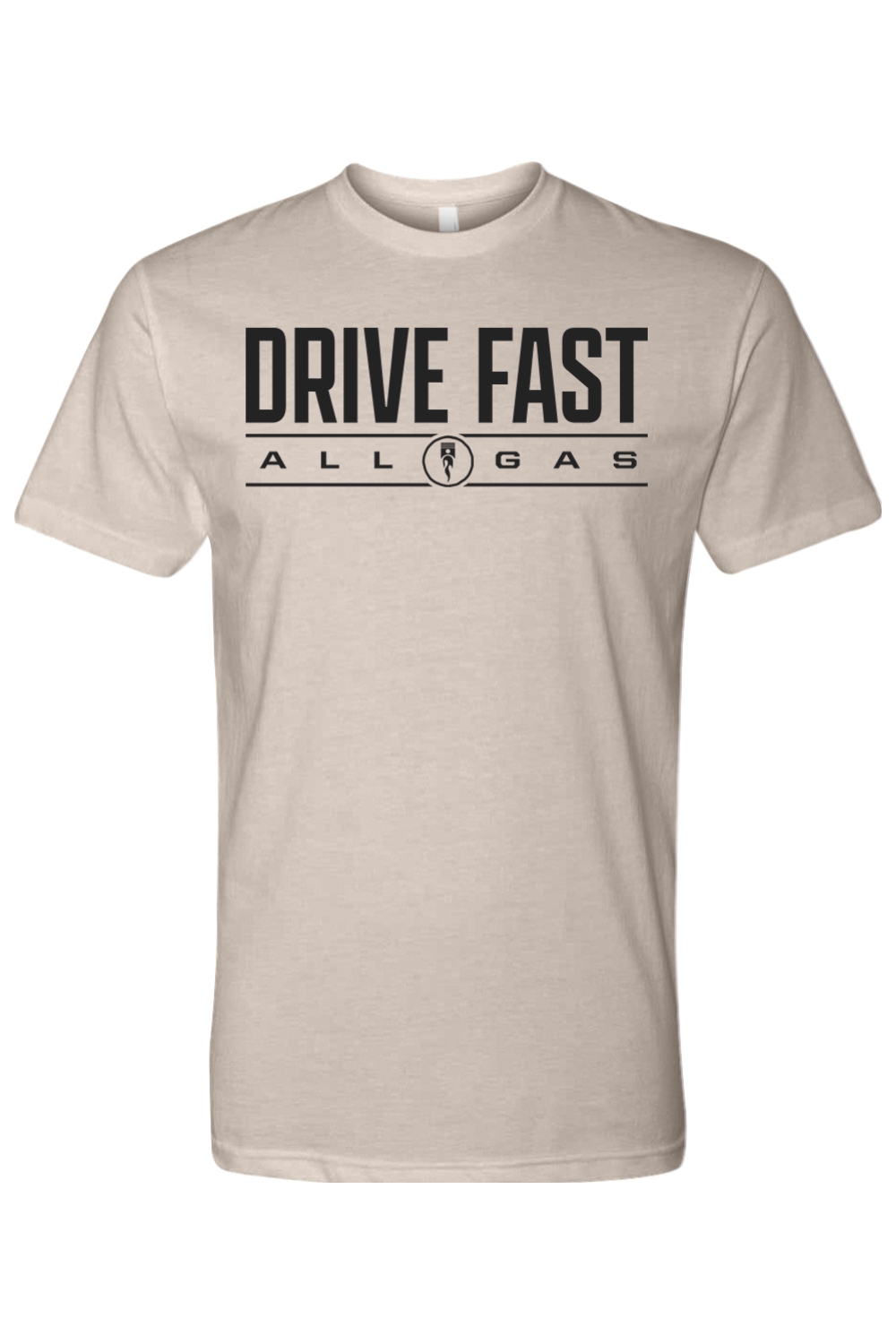 DRIVE FAST BLOCK TEE | SAND