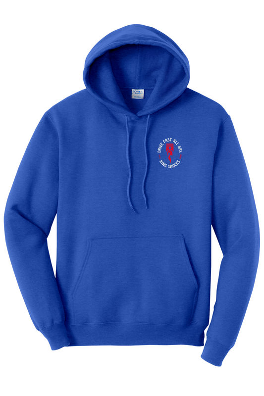 KING SHOCKS X FLAGSHIP HOODIE  | BLUE