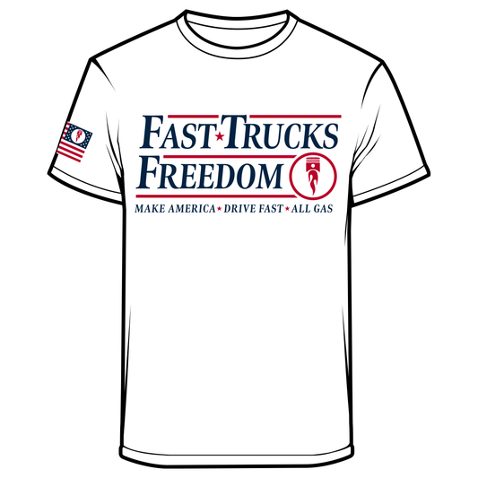 FAST TRUCKS AND FREEDOM | WHITE