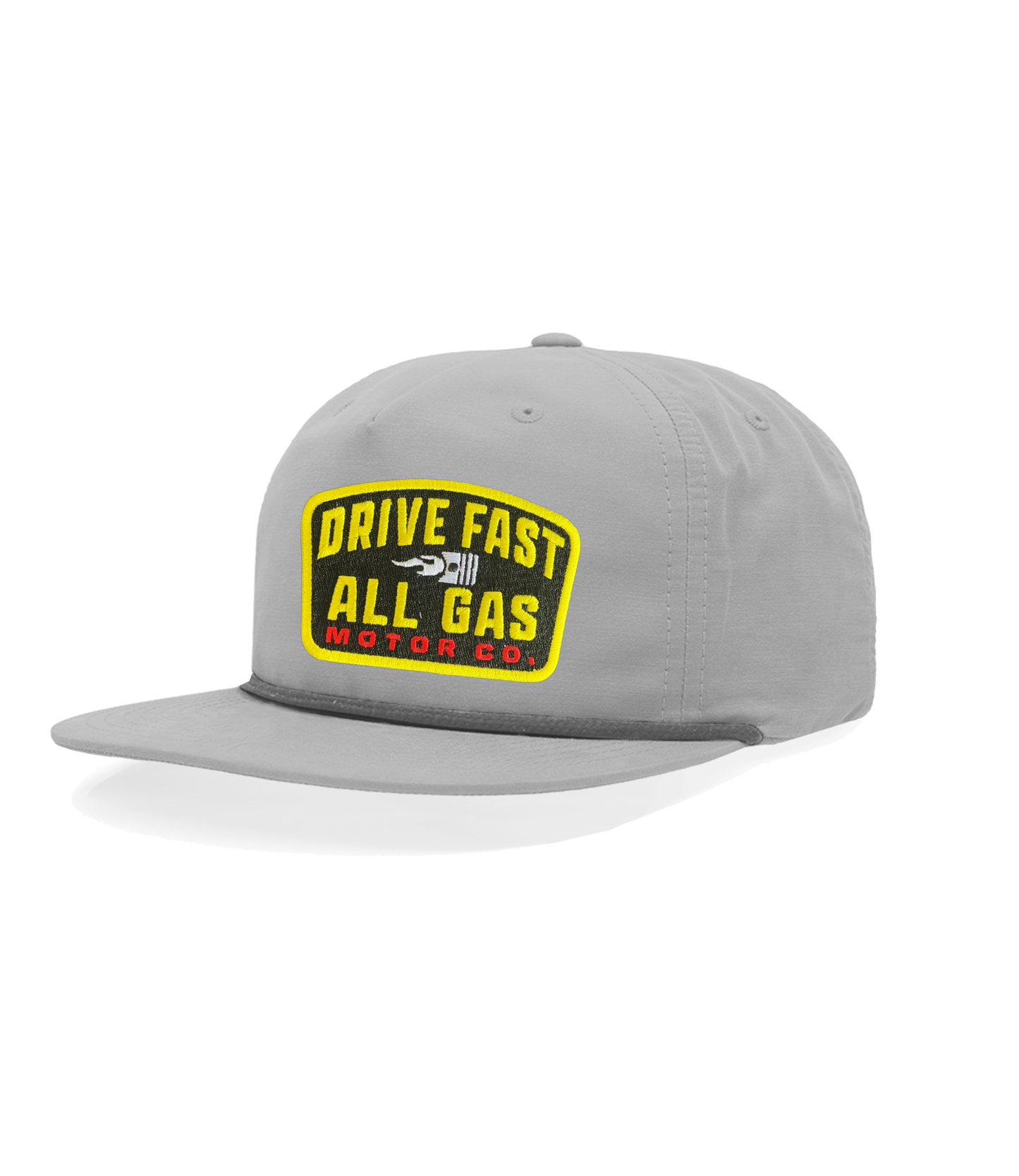 Drive Fast All Gas Piston Patch Hat 2.0