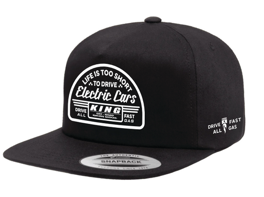 LIFES TOO SHORT V3 HAT | BLACK