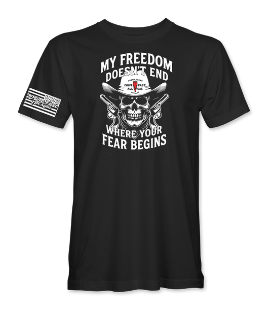 My Freedom Doesn't End T-Shirt