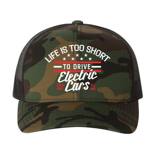 LIFES TOO SHORT V4 HAT | CAMO